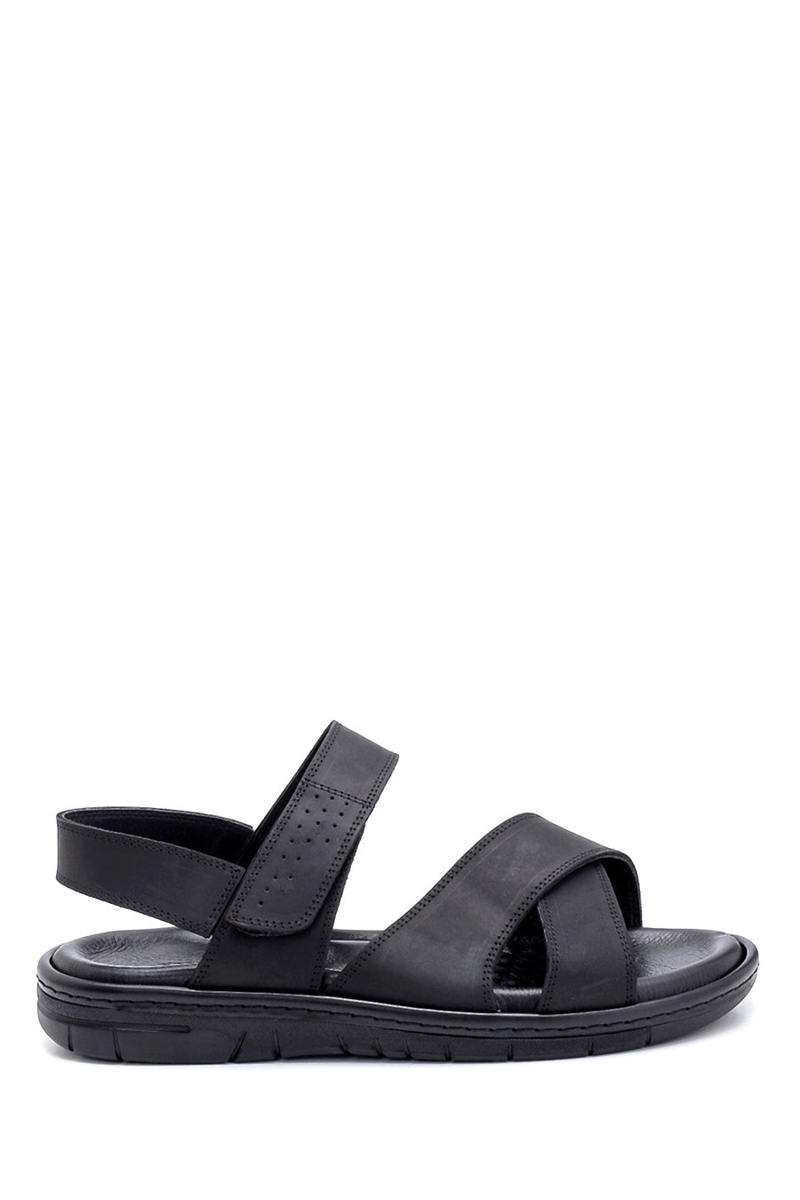 Erkek Nubuk Bantlı Sandalet 21SFD6387V3 | Derimod