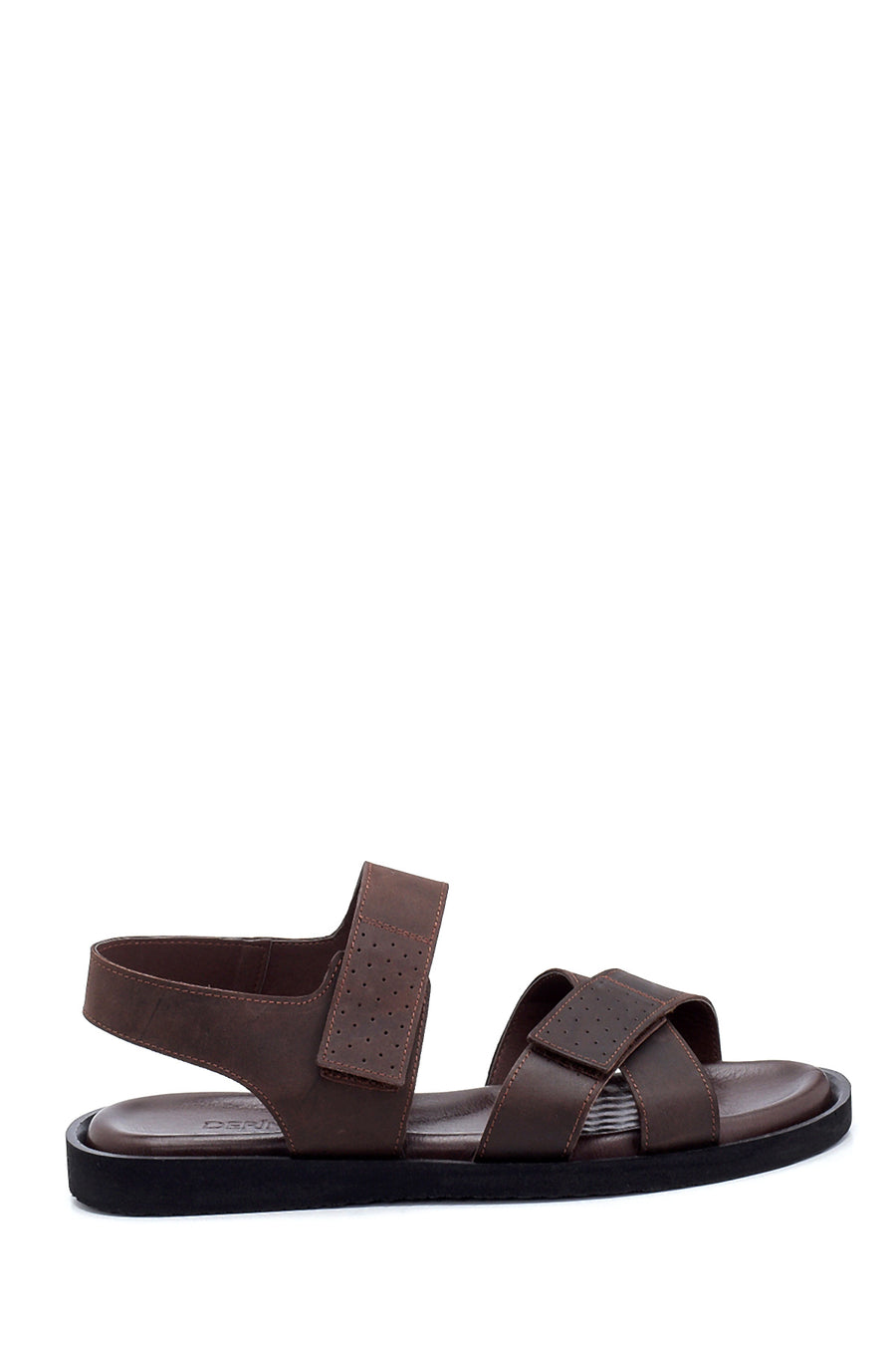 Erkek Nubuk Bantlı Sandalet 21SFD6389V3 | Derimod