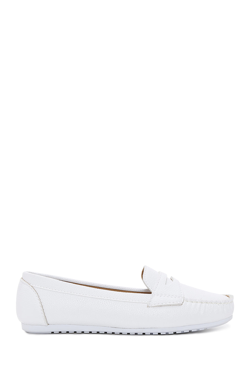 Kadın Beyaz Loafer