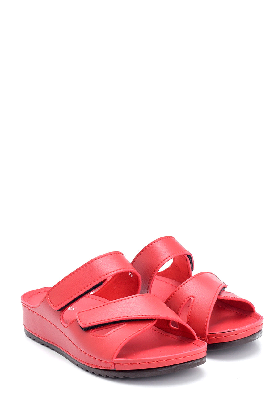 Women's Wedge Heel Banded Casual Slippers