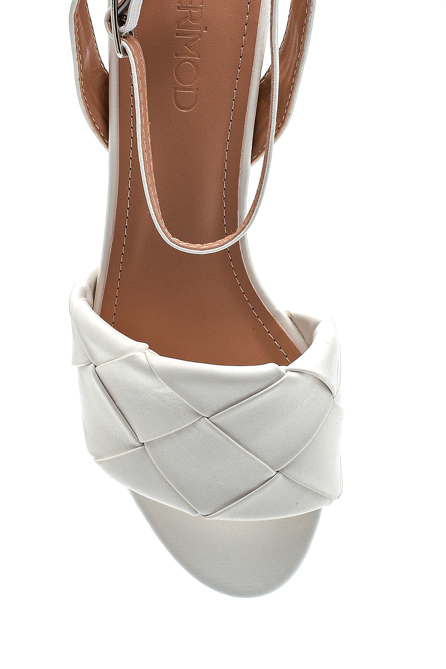 Women's Knitted Detailed Heeled Sandals
