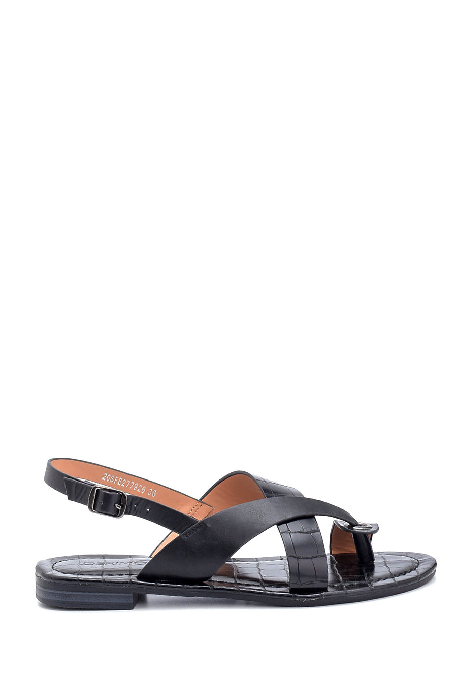 Kadın Casual Desenli Sandalet 21SFE460614 | Derimod