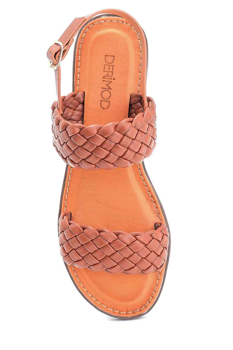 Kadın Örgü Detaylı Casual Sandalet