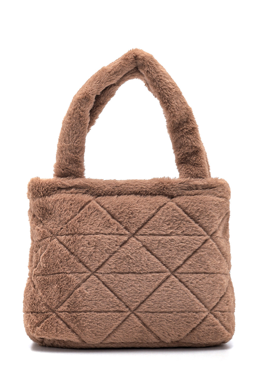 Kadın Camel Peluş El Çantası 21WBD2134PH | Derimod