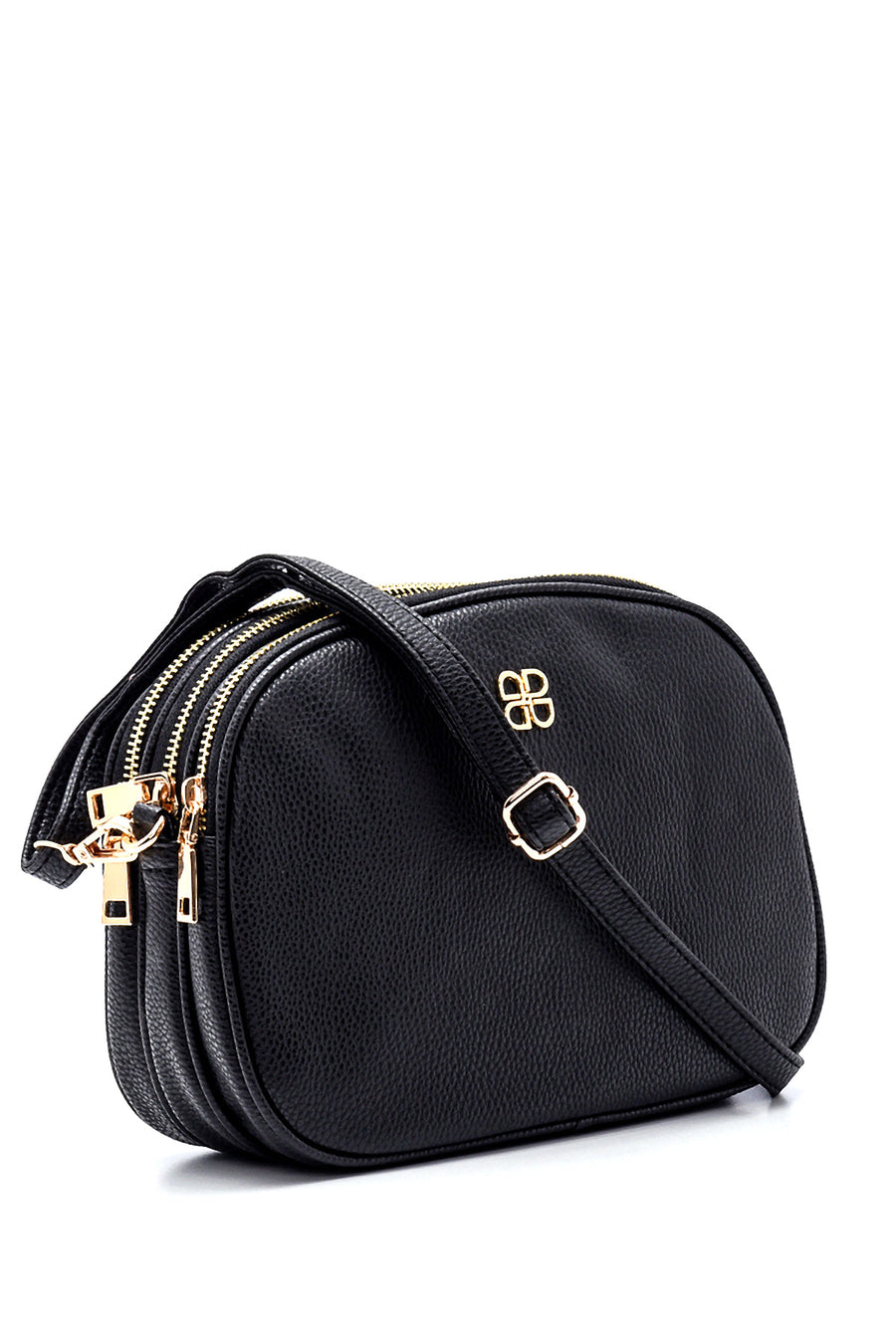 Women's External Zipper Crossbody Bag