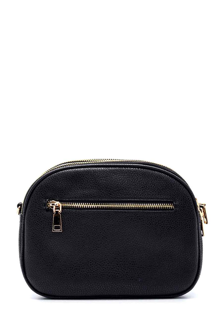 Women's External Zipper Crossbody Bag