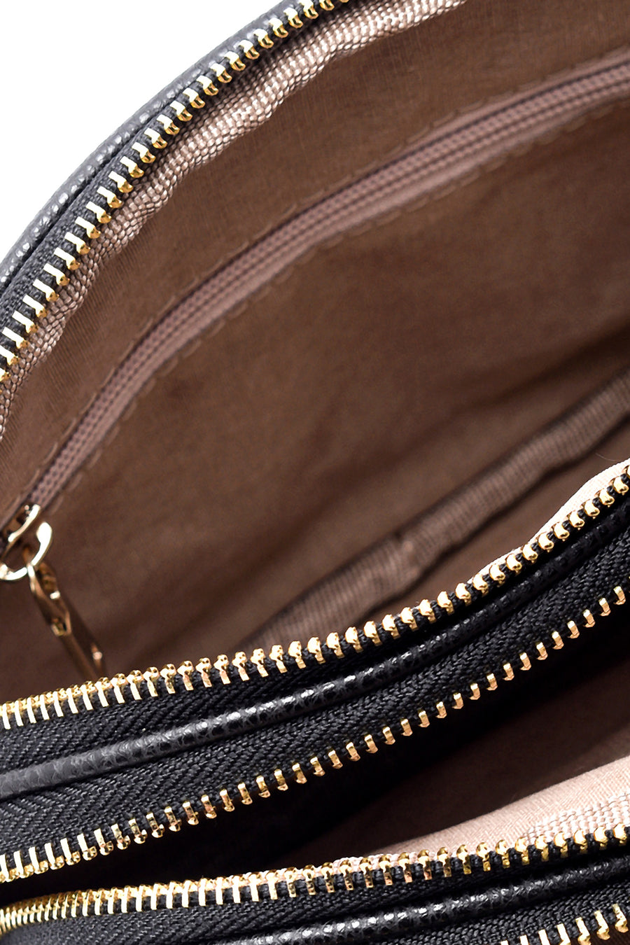 Women's External Zipper Crossbody Bag