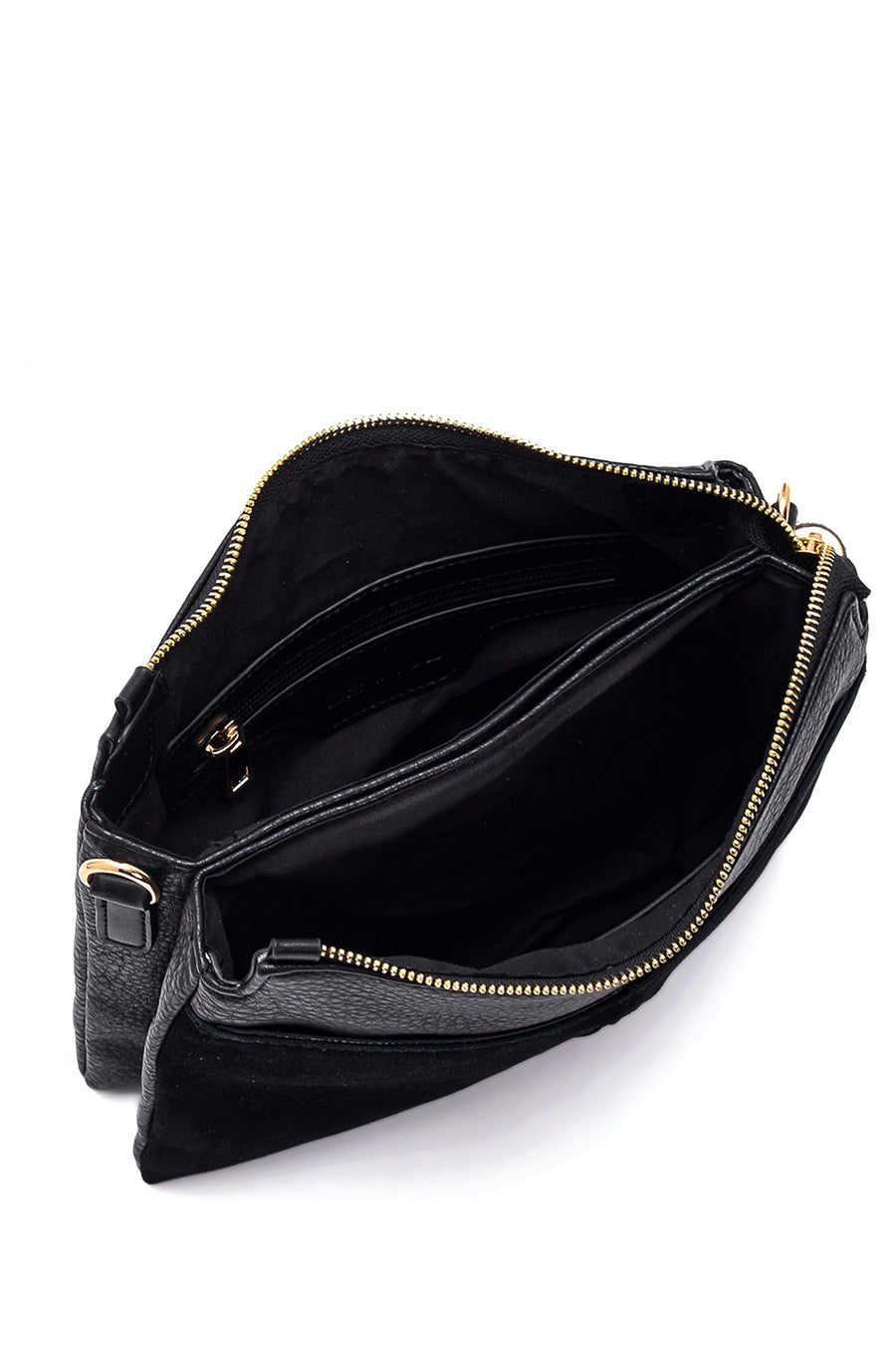 Women's Suede Detailed Crossbody Bag