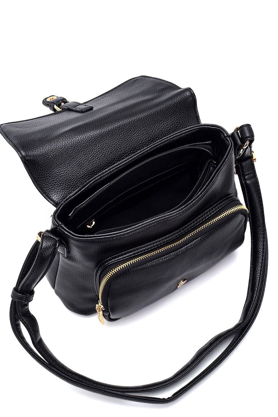 Women's Buckle Crossbody Bag