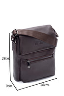 Men's Brown Messenger Bag | Derimod