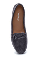 Kadın Deri Süet Loafer | Derimod