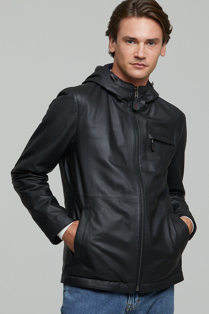 Shaw Men's Leather Jacket