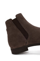 Male Mink Suede Chelsea Boots | Derimod