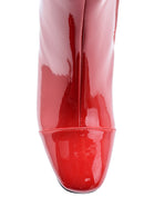 Women's Heeled Patent Leather Boots | Derimod