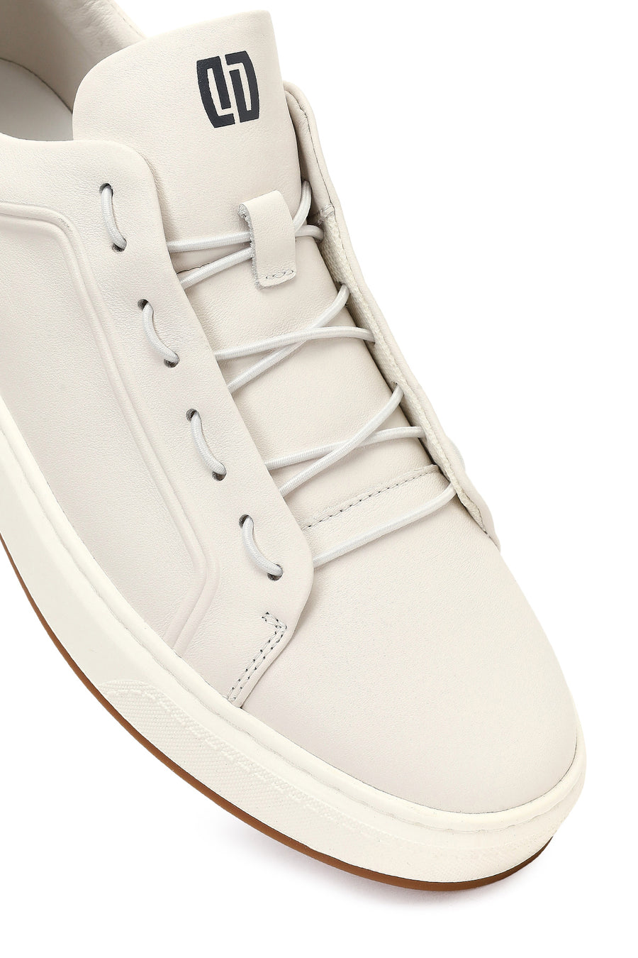 Erkek Beyaz Deri Sneaker