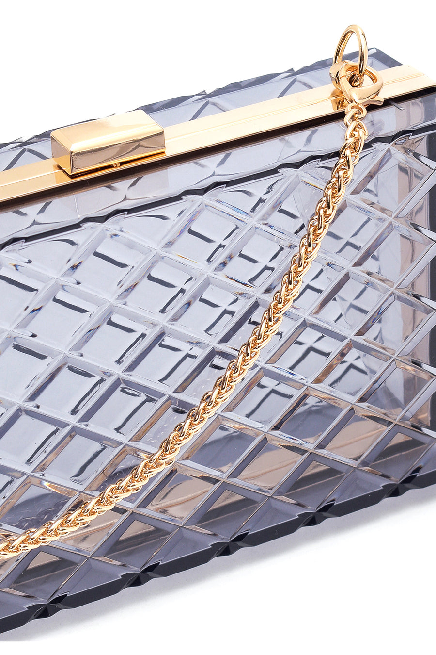 Women's Transparent Checkered Portfolio