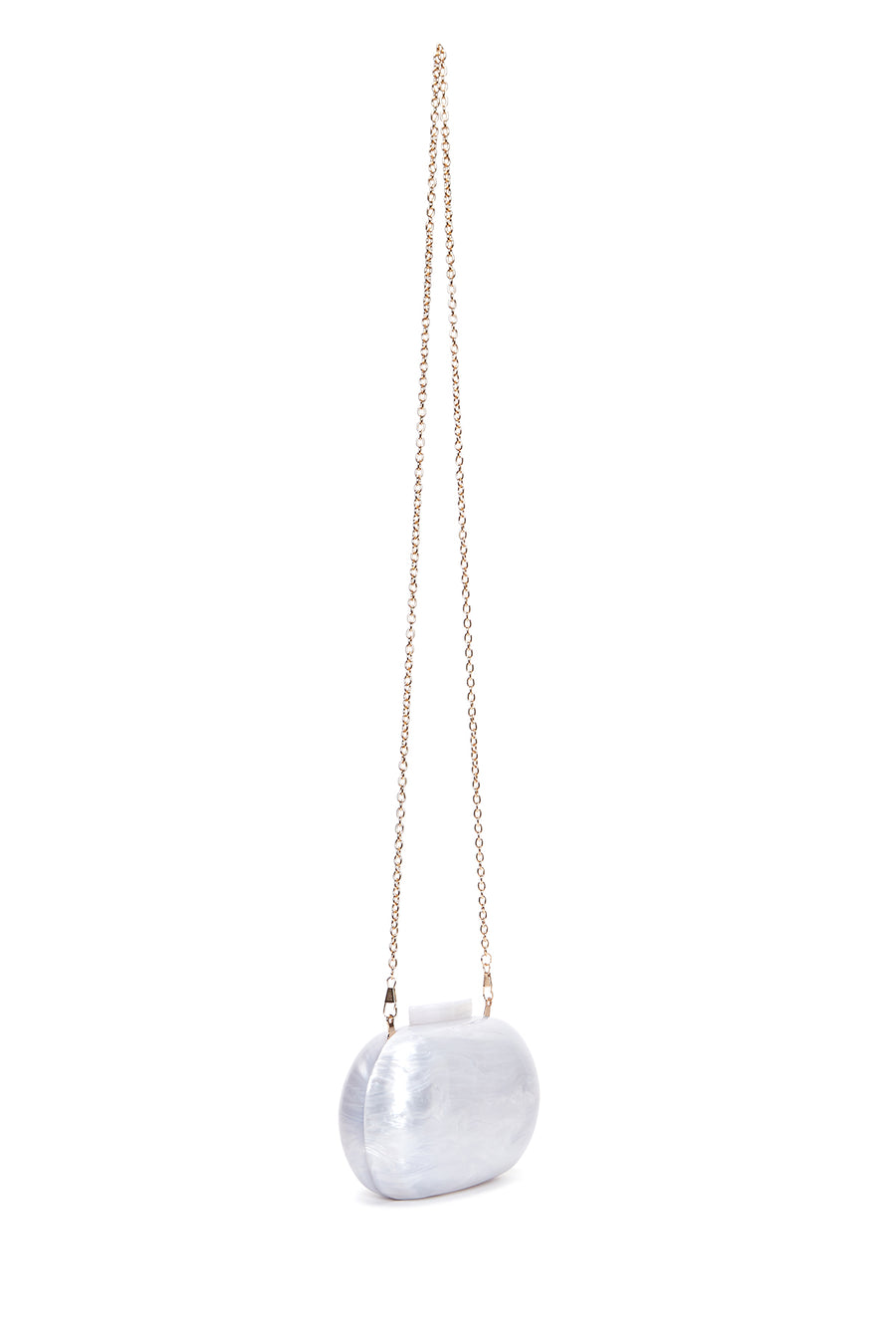 Women's White Portfolio Bag