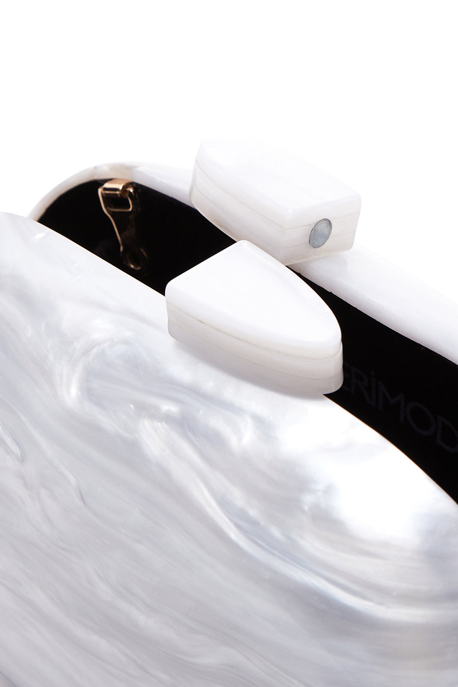 Women's White Portfolio Bag