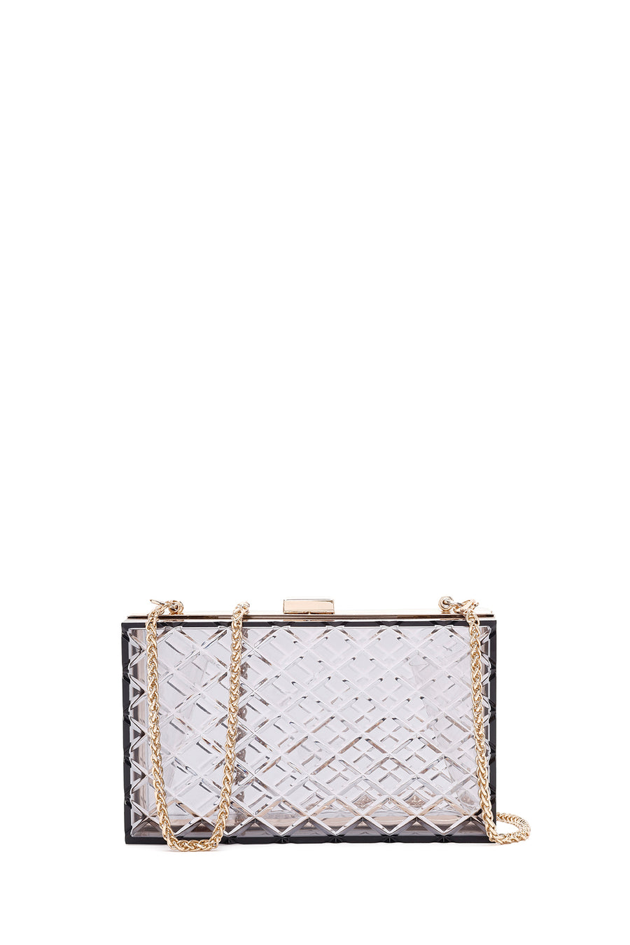 Women's Black Transparent Clutch Bag 22SBS999599 | Derimod