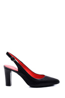 Women's Leather Gritti For Derimod Heeled Shoes | Derimod