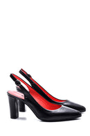 Women's Leather Gritti For Derimod Heeled Shoes | Derimod