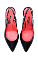 Women's Leather Gritti For Derimod Heeled Shoes | Derimod