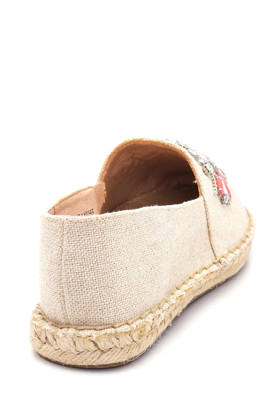 Kadın Bej Taşlı Espadril