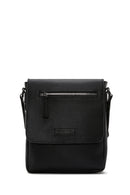 Men's Black Messenger Bag | Derimod