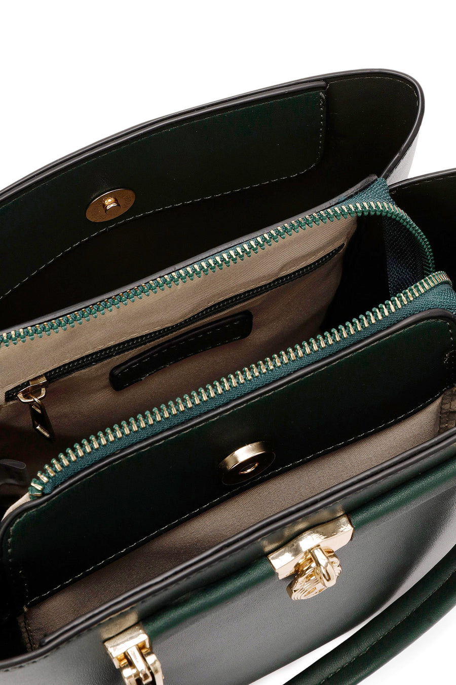 Women's Green Long Strap Shoulder Bag