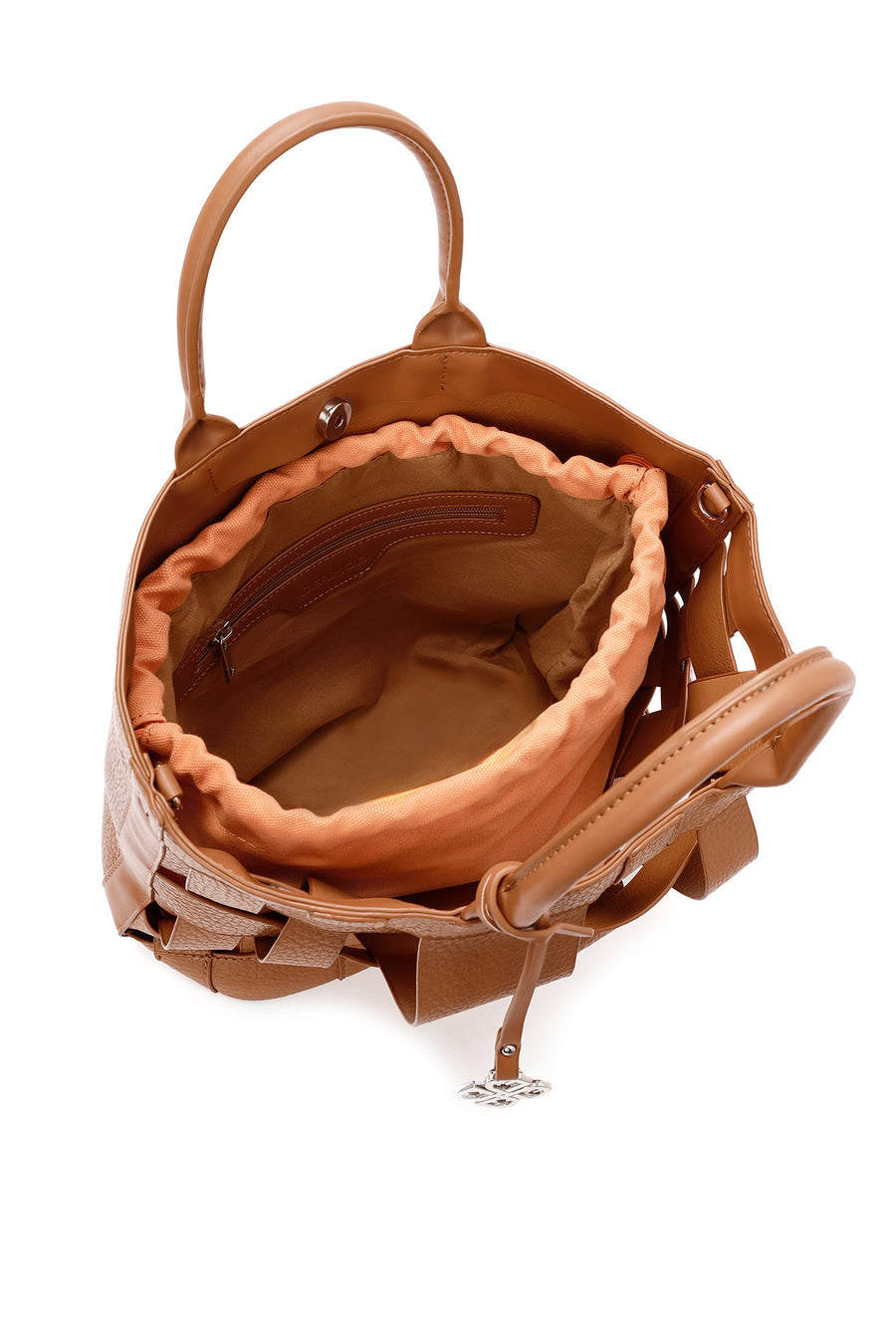 Women's Orange Long Strap Shoulder Bag