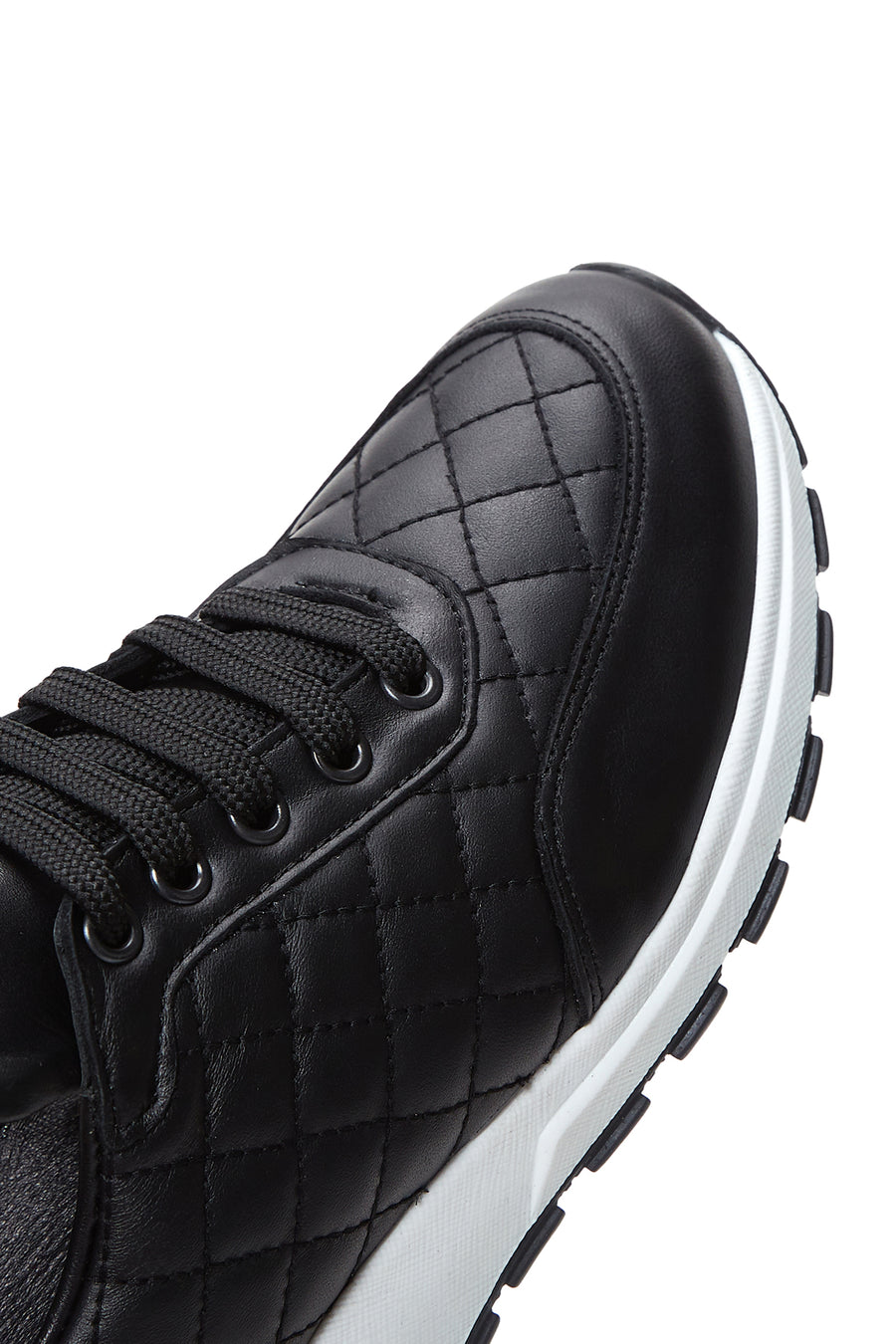 Kadın Deri Kapitone Sneaker
