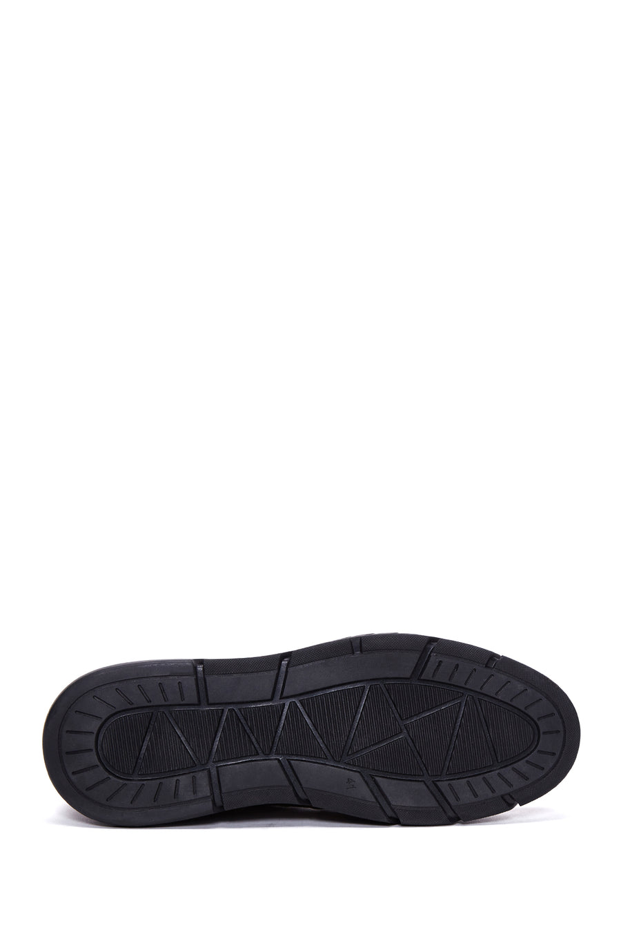 Erkek Vizon Deri Casual Sneaker