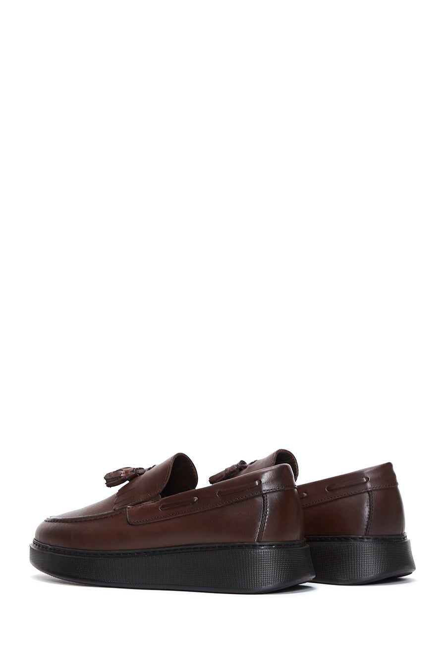 Erkek Deri Püsküllü Loafer