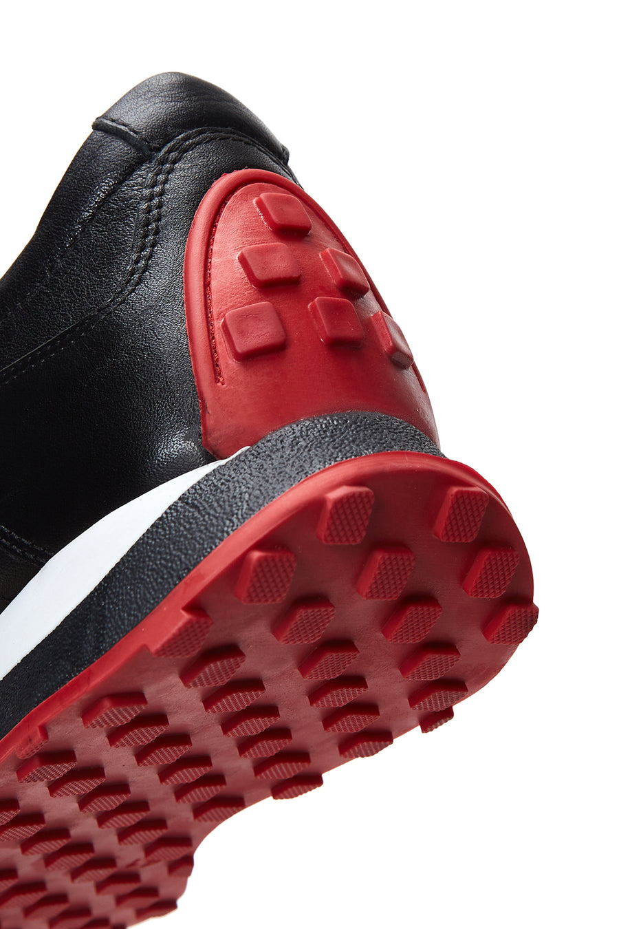 Erkek Siyah Deri Sneaker
