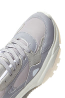 Women's Gray Thick Soled Sneaker | Derimod
