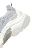Women's Gray Thick Soled Sneaker | Derimod