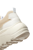 Kadın Bej Kalın Tabanlı Sneaker | Derimod