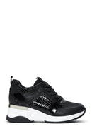 Kadın Siyah Kalın Tabanlı Sneaker | Derimod