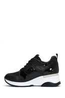 Kadın Siyah Kalın Tabanlı Sneaker | Derimod