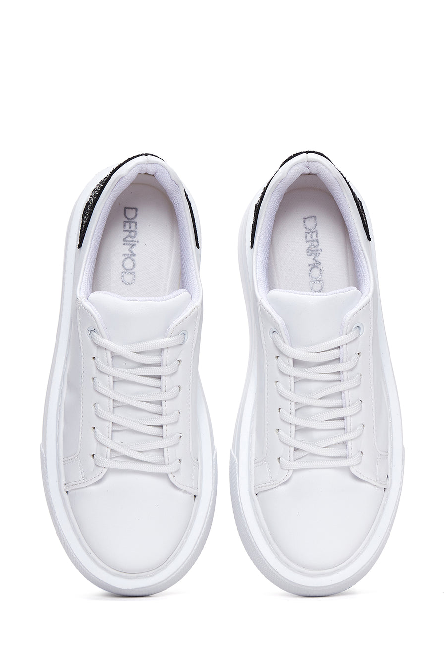 Kadın Beyaz Taşlı Sneaker