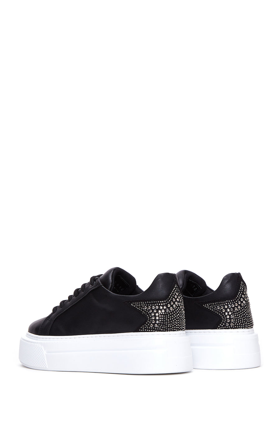 Kadın Siyah Taşlı Sneaker