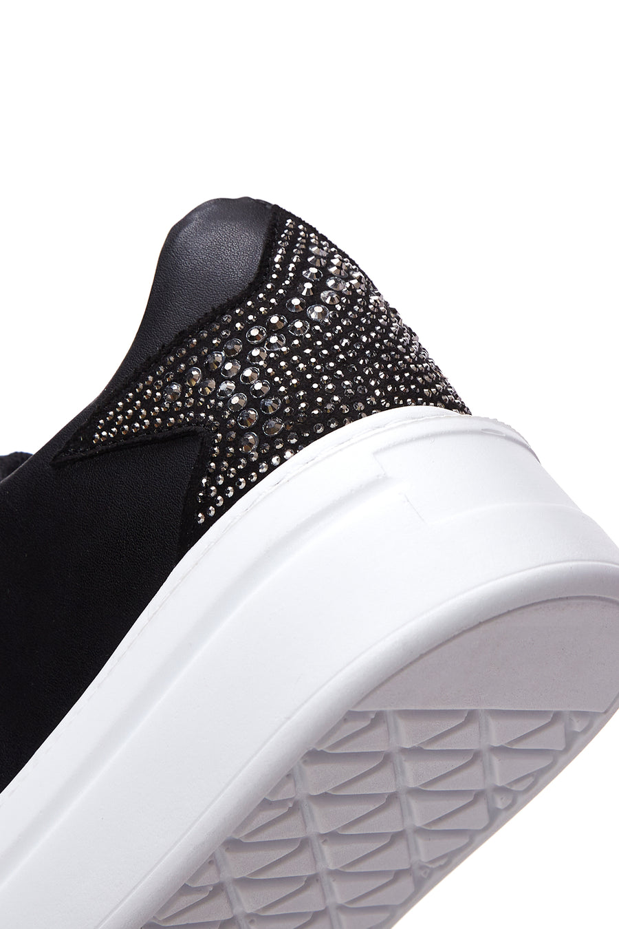 Kadın Siyah Taşlı Sneaker