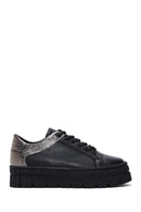 Kadın Siyah Kalın Tabanlı Sneaker | Derimod