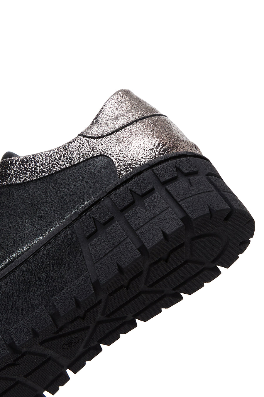 Kadın Siyah Kalın Tabanlı Sneaker