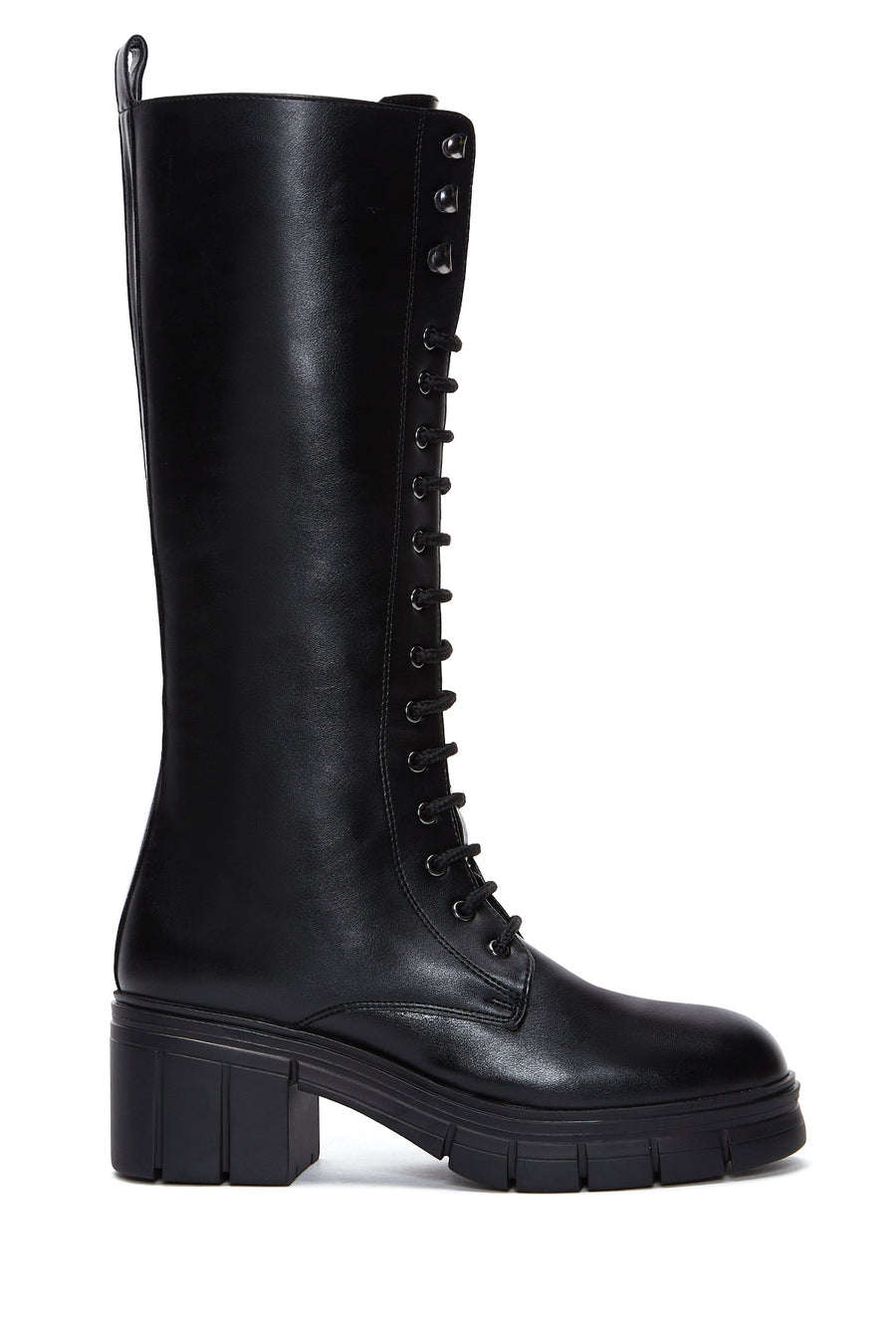 Women's Black Lace-Up Boots 22WFE251818 | Derimod