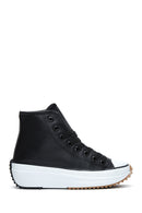 Kadın Siyah Kalın Tabanlı Bilekli Sneaker | Derimod