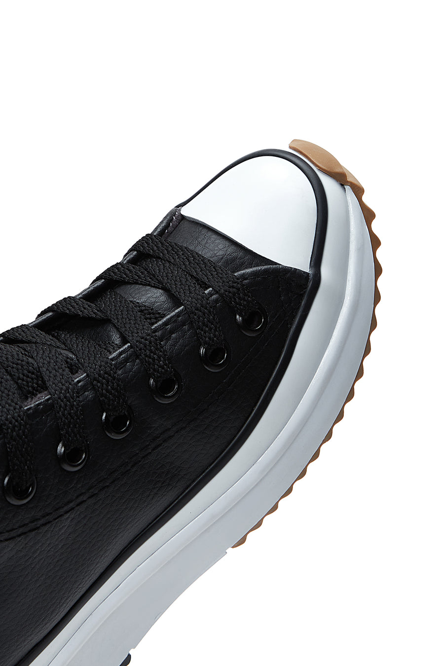 Kadın Siyah Kalın Tabanlı Bilekli Sneaker