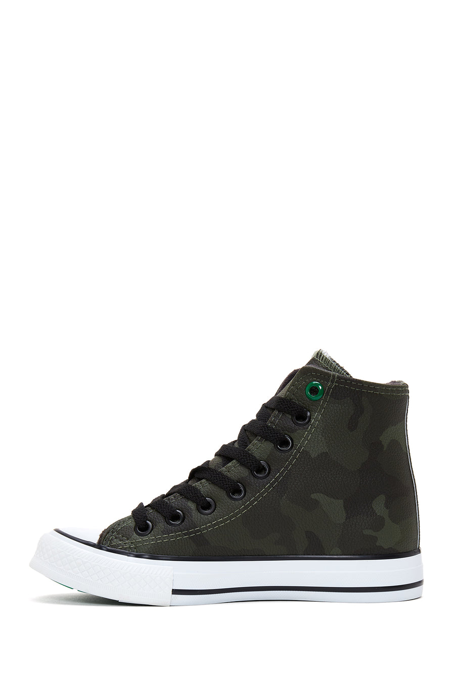 Women's Green High Top Sneaker