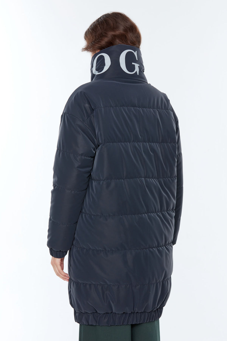 Stockholm Kadın Siyah Softwear Kaban