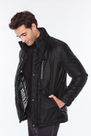 Berlin Erkek Siyah Softwear Mont | Derimod